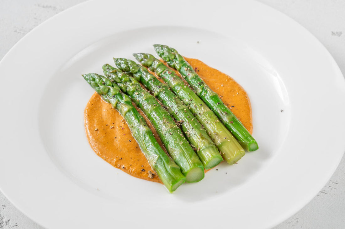 Romesco Sauce with Almond Flour and Chopped Almonds