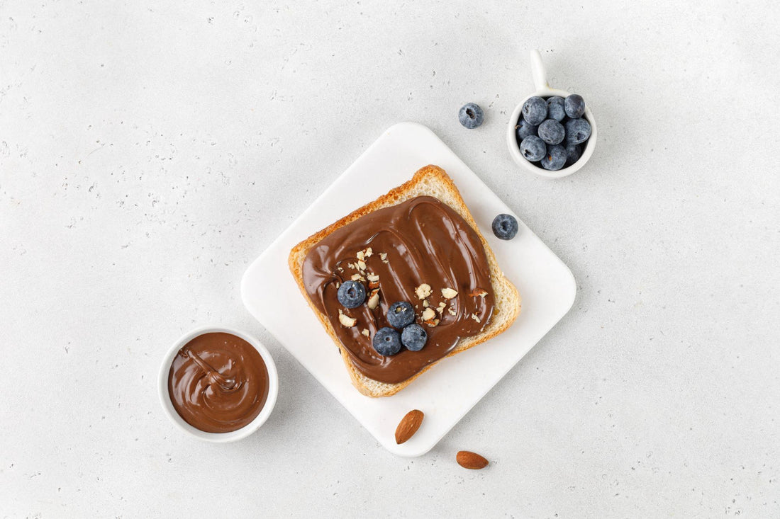 French Toast with Chocolate Almond Butter
