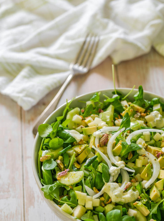 Almond & Brussel Sprout Salad