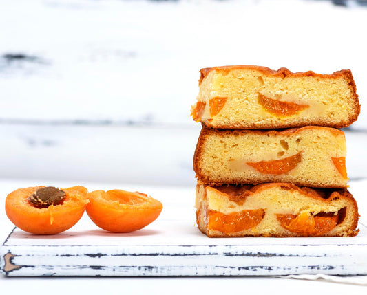 Harissa Apricot Almond Bars