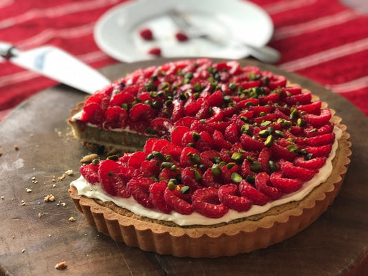 Raspberry-Almond Tart