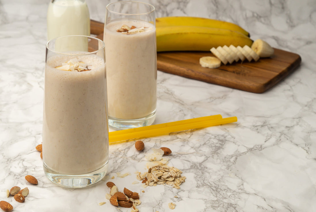 Almond and Banana Protein Smoothie
