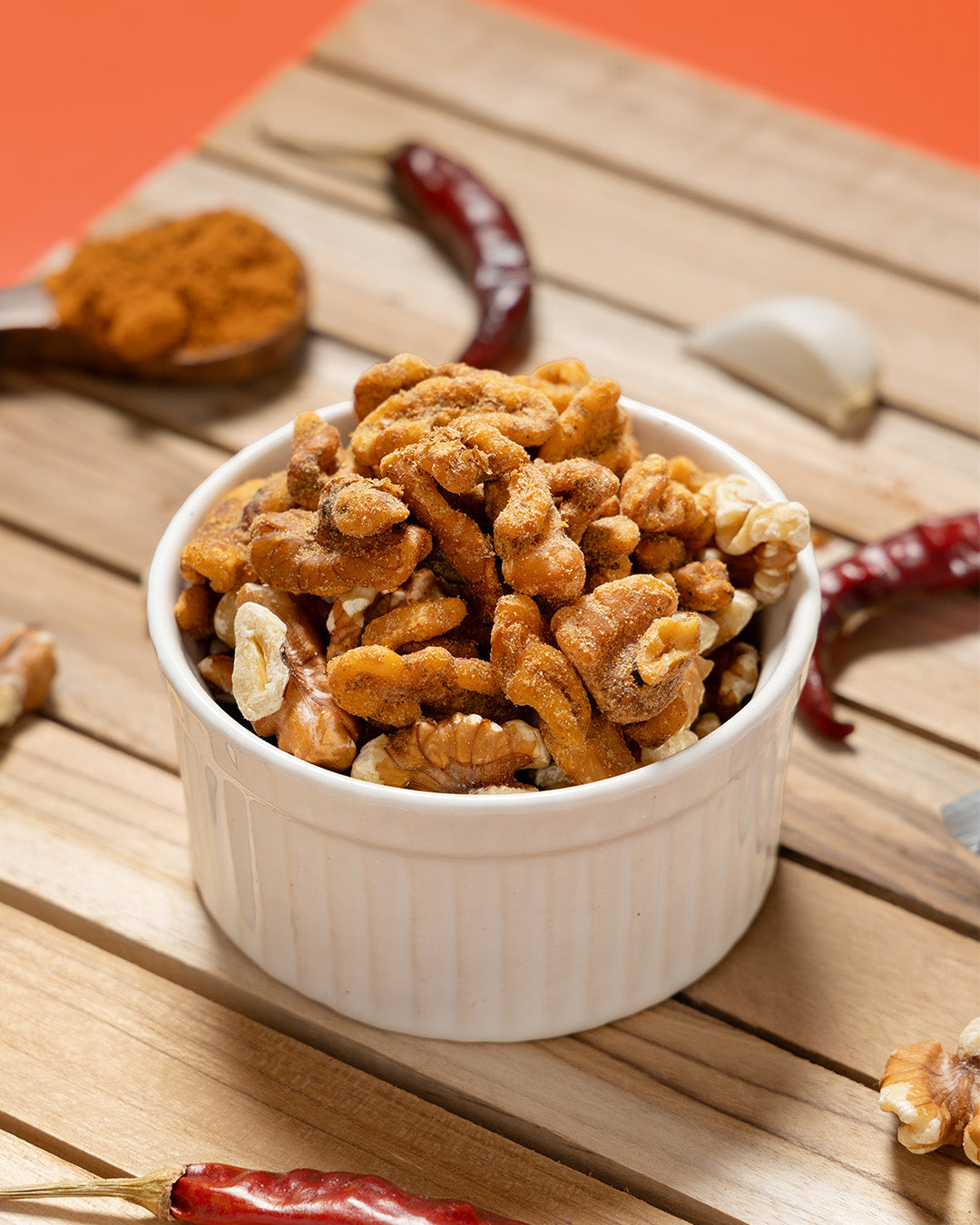 Chilly Garlic Walnuts