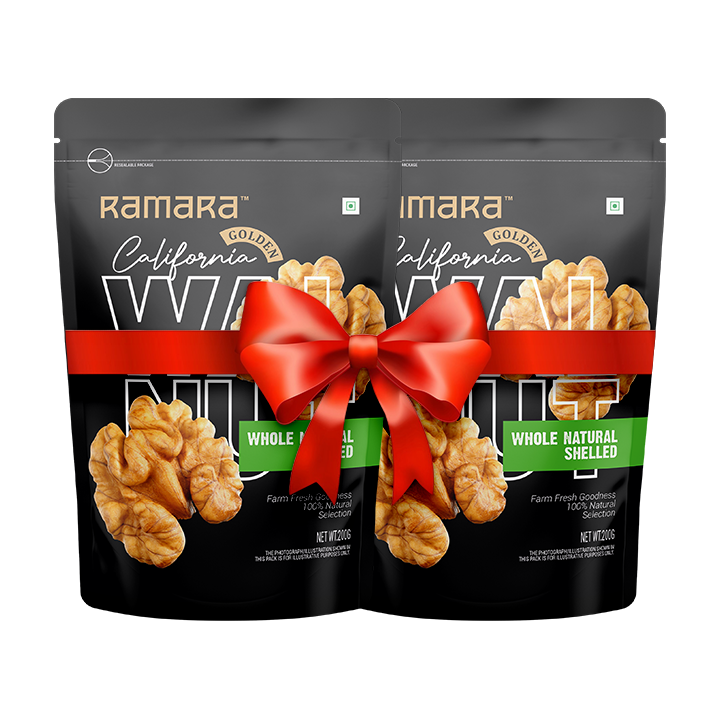 Premium Raw Walnuts (Pack of 2)