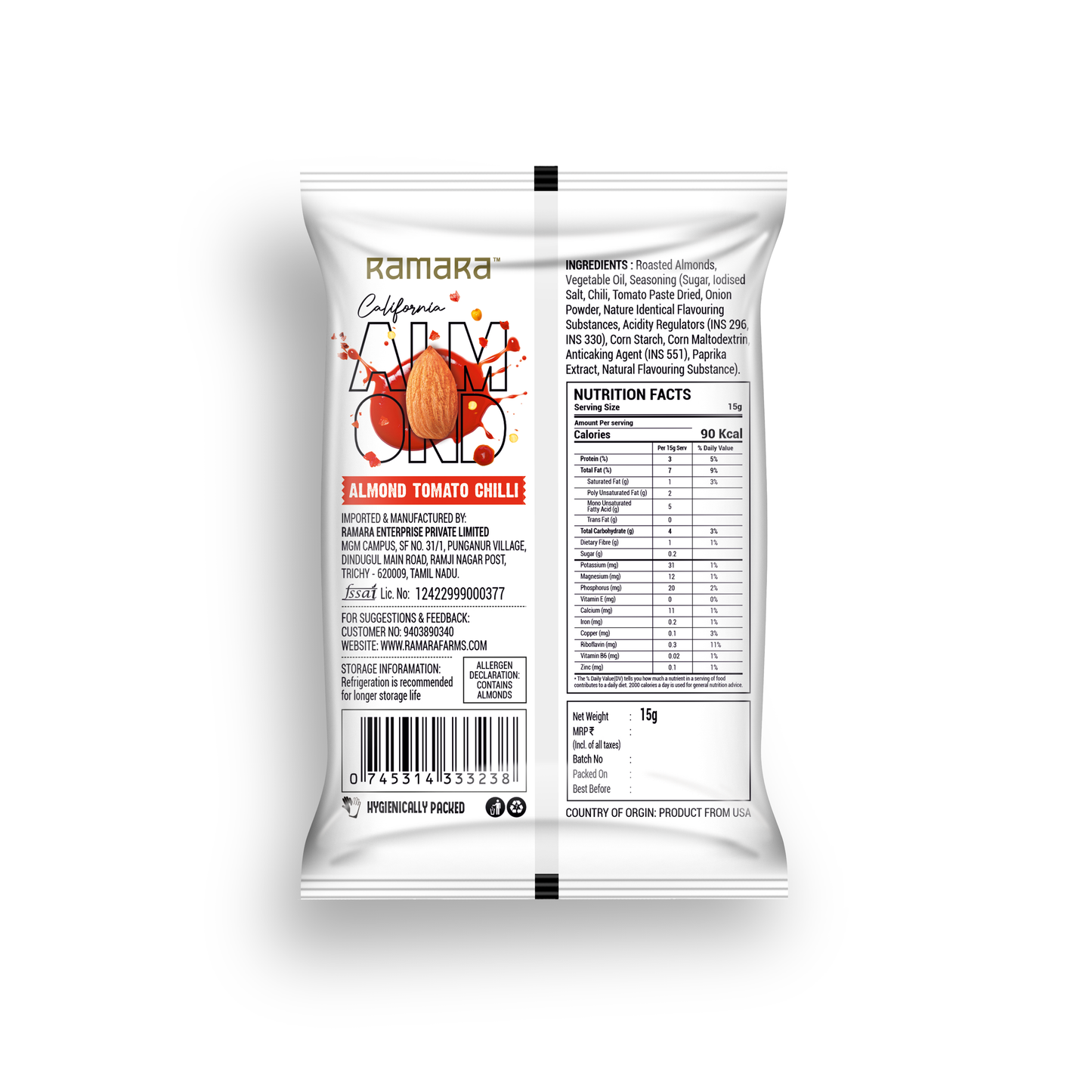 Almonds Tomato Chilli