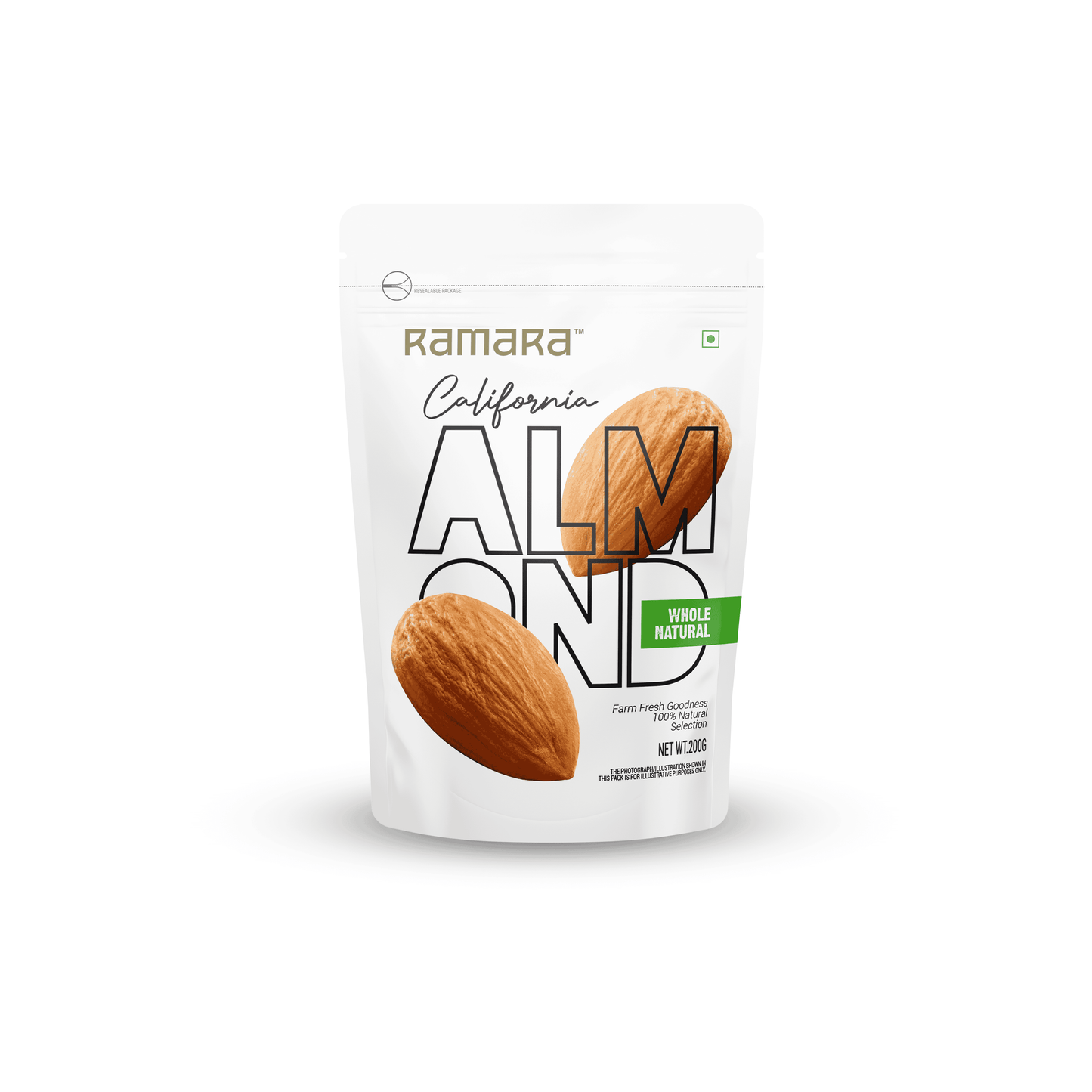 Whole Natural Raw Almonds
