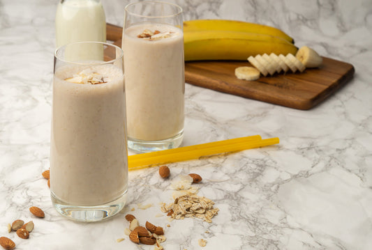 Almond and Banana Protein Smoothie
