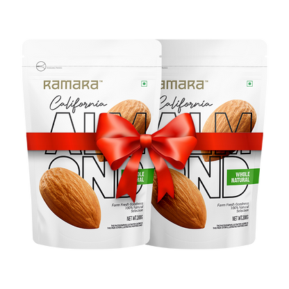 Premium Raw Almonds (Pack of 2)