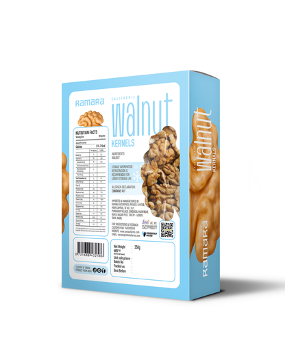 Premium Raw Walnuts Half 250g