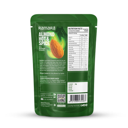 Almond Hot & Spice 100g