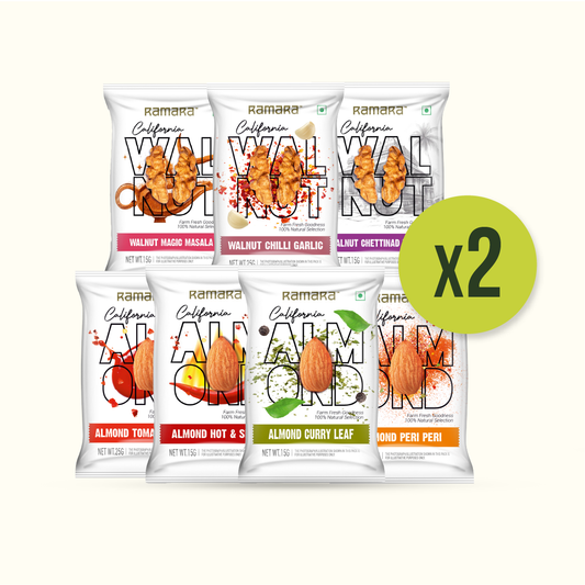 Power Pack Walnut & Almond Combo (Pack of 14)