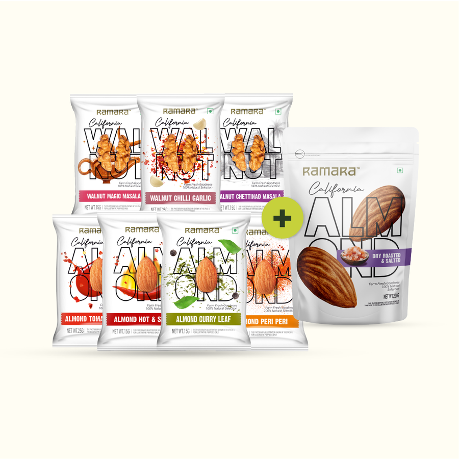 Nutri Walnut & Almond Combo (Pack of 8)
