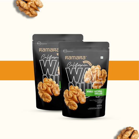 Premium Raw Walnuts (Pack of 2)